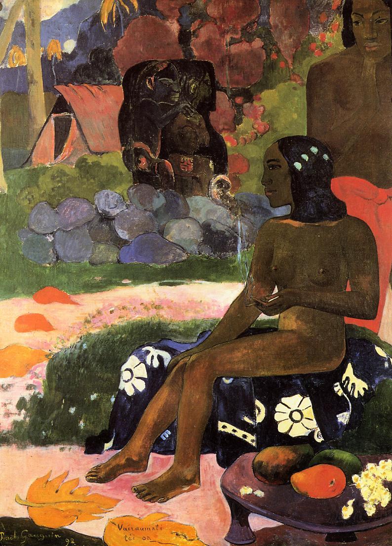 Her Name is Viaraumati - Paul Gauguin Painting